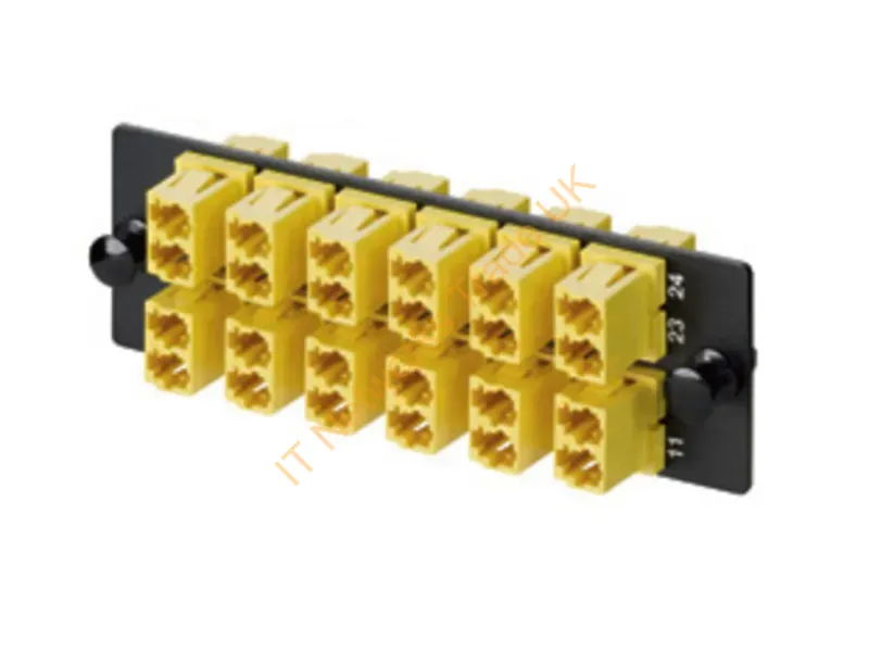 FAP8WDYLDLCZ - Panduit Fap8Wdyldlcz Fiber Optic Adapter Lc 1 Pc(S) Black, Yellow