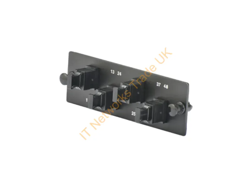FAPH0412BLMPO - Panduit Faph0412Blmpo Fiber Optic Adapter Mpo 1 Pc(S) Black