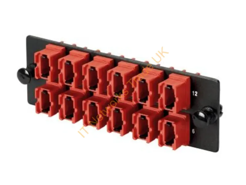 FAPH0824RDMPO - Panduit Faph0824Rdmpo Fiber Optic Adapter Mpo 1 Pc(S) Black