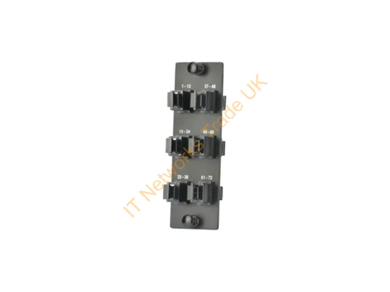 FAPV0612BLMPO - Panduit Fapv0612Blmpo Fiber Optic Adapter Mpo 1 Pc(S) Charcoal, Gray