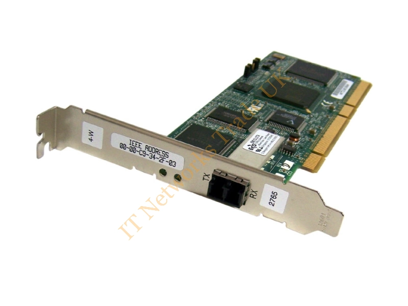 FC1020034-01J Fujitsu LightPulse 9002L-E 2GB Single Channel 64-bit 66MHz Fibre Channel Host Bus Adapter with Standard Bracket Card Only Fiber Channel Controller