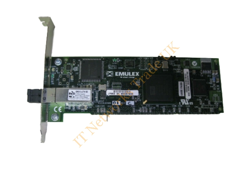 FC102004201 Emulex LP9802-E 2GB Single Channel 64-bit 133MHz PCI-x Fibre Channel Host Bus Adapter Fiber Channel Controller