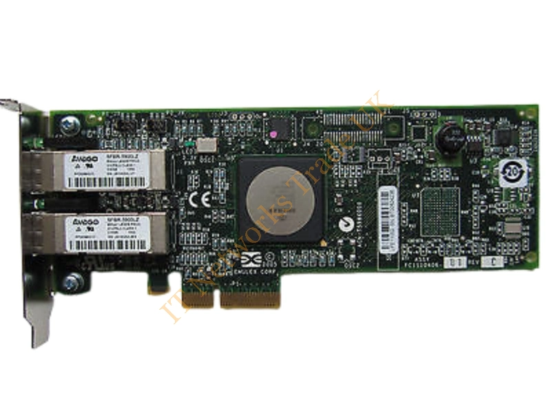 FC1120005-04C Emulex 1-Port 4GB/s Fibre Channel PCI-Express Host Bus Network Adapter Card