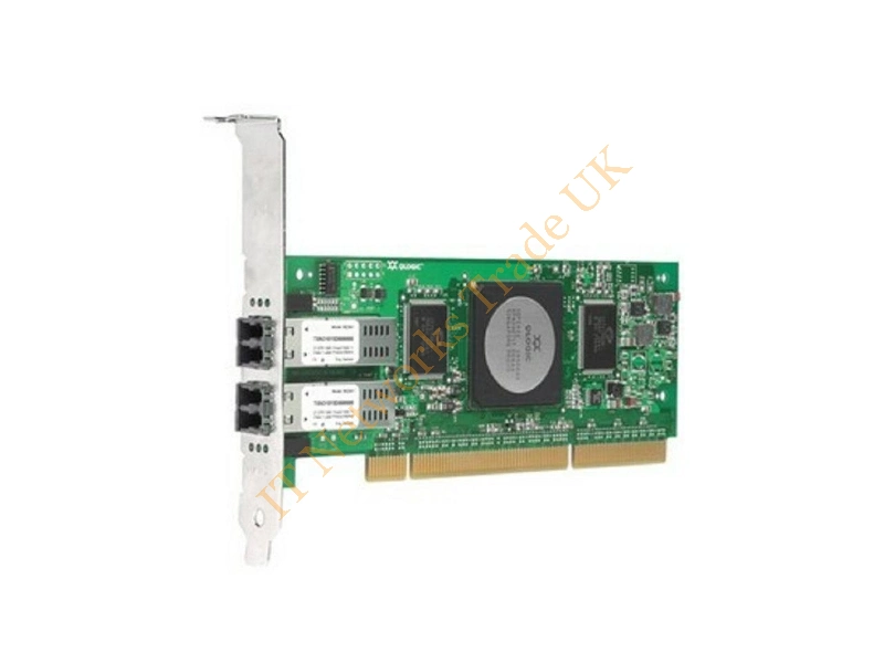 FC2410401-10 HP 4GB Dual Port PCI-x Fibre Channel Host Bus Adapter with Standard Bracket Card Only Fiber Channel Controller