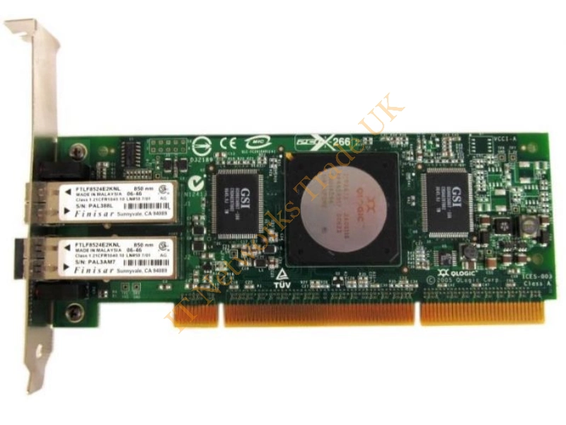 FC2410401-33 Qlogic SANblade FC1243- Network Adapter PCI-X / 266MHz Fibre Channel