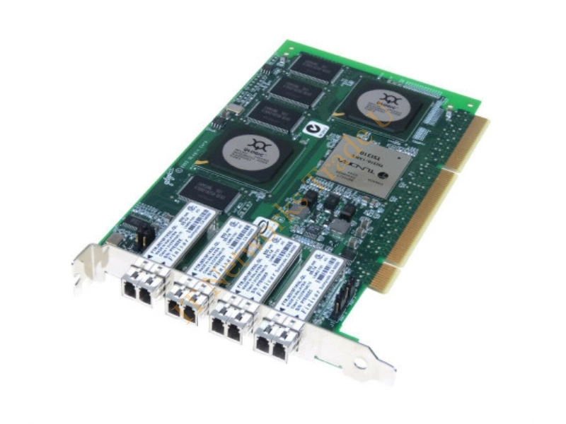 FC2610405-12A HP Qlogic 2344f Quad Port Fibre Channel 2Gb/s PCI-X Host Bus Adapter Fiber Channel Controller