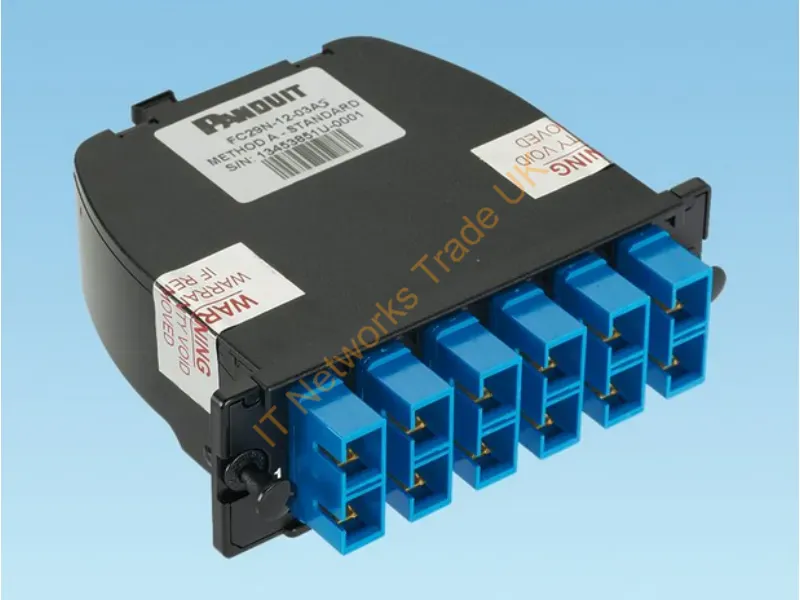 FC29N-06-03AS - Panduit Fc29N-06-03As Fiber Optic Adapter Sc/Mpo Black