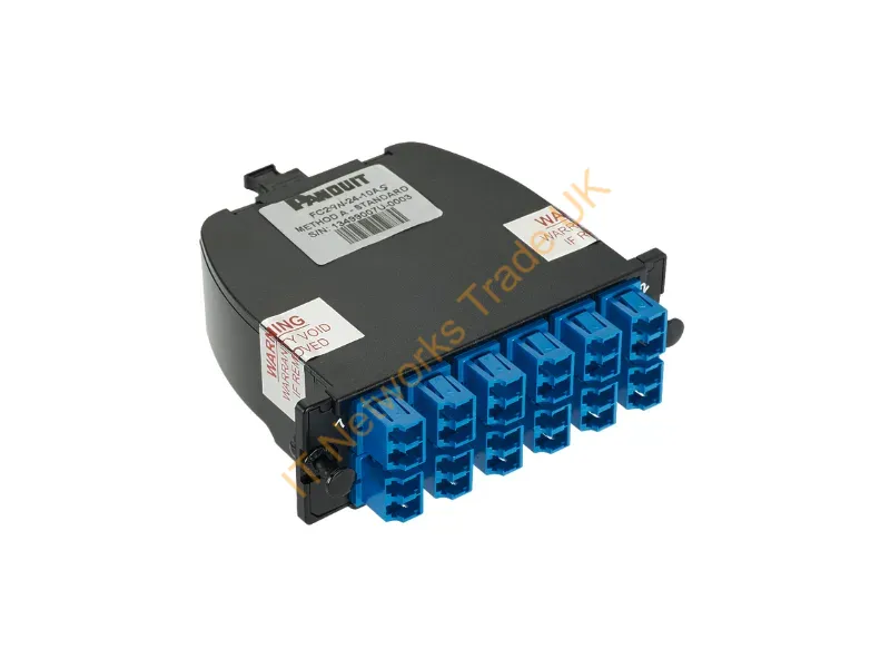 FC29N-12-10AF - Panduit Fc29N-12-10Af Fiber Optic Adapter Lc 1 Pc(S) Black