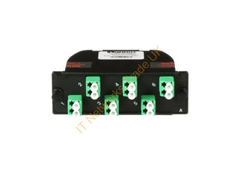 FC29N-12-LAAS - Panduit Fc29N-12-Laas Fiber Optic Adapter Lc/Apc 1 Pc(S) Black