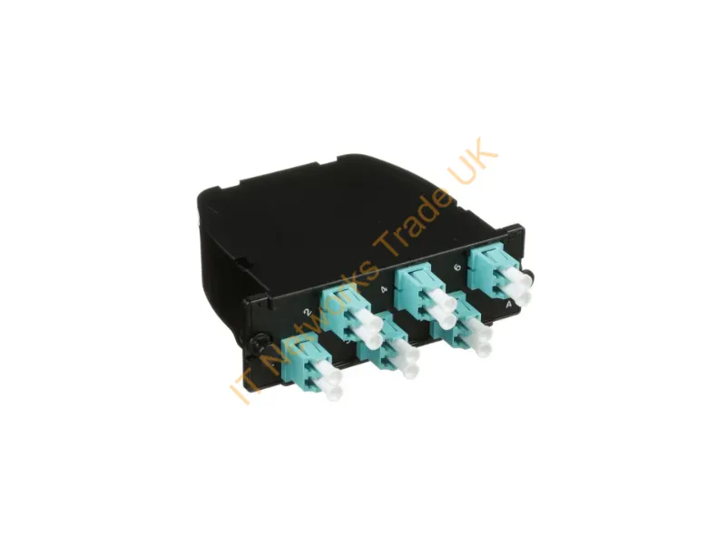 FC2SA-12-10U - Panduit Fc2Sa-12-10U Fiber Optic Adapter Lc/Mpo 1 Pc(S) Aqua Color, Black