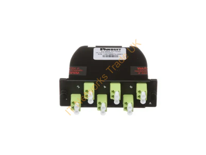 FC2WA-12-10AS - Panduit Fc2Wa-12-10As Fiber Optic Adapter Lc/Mpo 1 Pc(S) Green, Lime