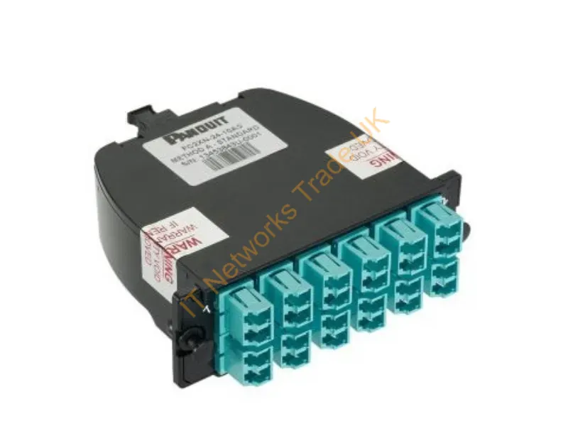 FC2XN-24-10U - Panduit Fc2Xn-24-10U Fiber Optic Adapter Lc/Mpo Aqua Color, Black