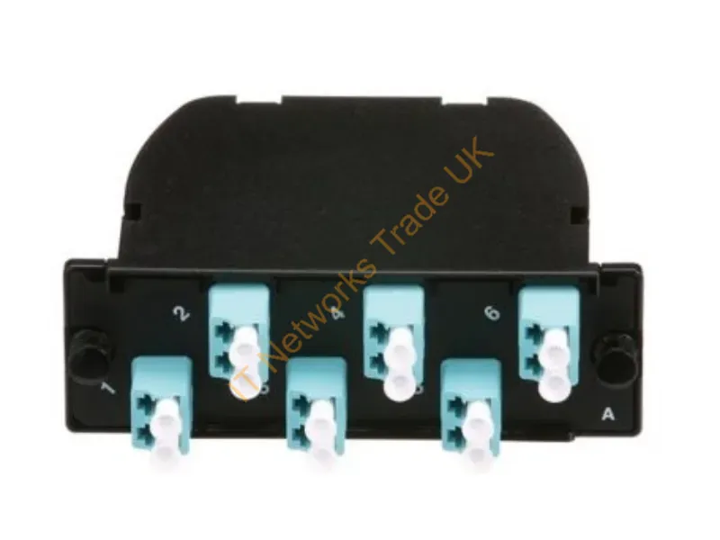 FC2ZN-12-10U - Panduit Fc2Zn-12-10U Fiber Optic Adapter Lc/Mpo Aqua Color, Black