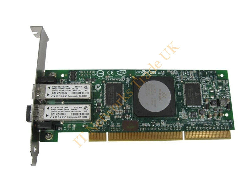 FC5010409-09 Qlogic SANBlade 2GB Single Channel 64-bit 133MHz PCI-X Fibre Channel Host Bus Adapter
