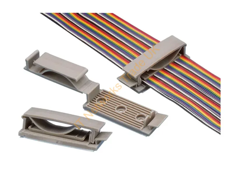 FCH2-A-T14 - Panduit Fch2-A-T14 Cable Tie Mount Gray Nylon 200 Pc(S)