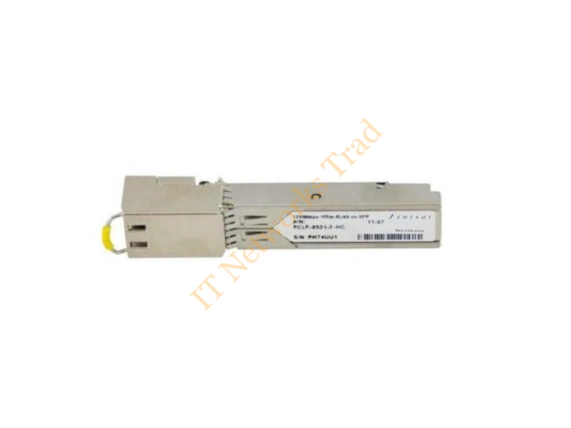 FCLF-8521-3-HC Finisar Corporation 1.25Gb/s 1000Base-T Copper 100m RJ-45 Connector SFP Transceiver Module