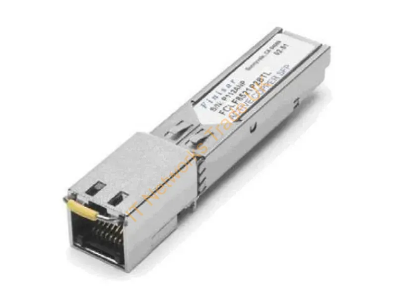 FCLF8520P2BTL Finisar 1.25Gb/s 1000Base-T Copper 100m 850nm RJ45 Connector SFP Transceiver Module