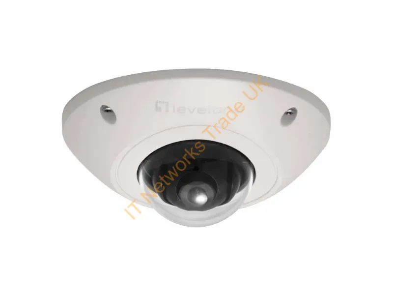 FCS-3073 - LevelOne GEMINI Fixed Dome IP Network Camera, 2-Megapixel, 802.3af PoE, Vandalproof, Indoor/Outdoor