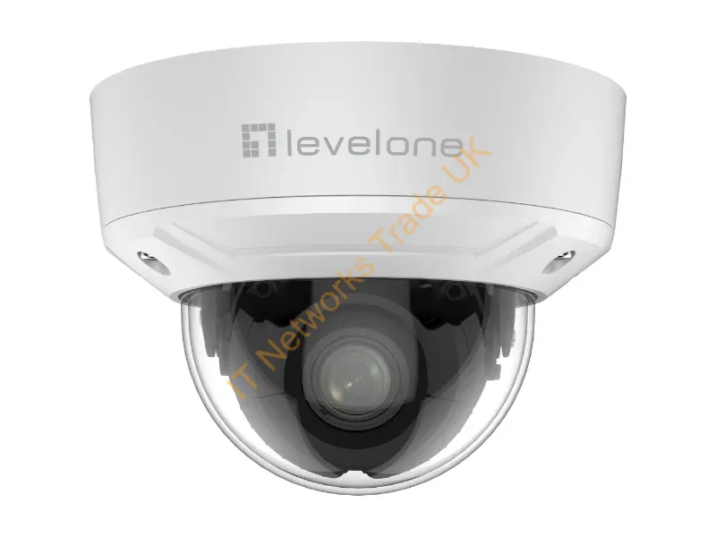 FCS-3461 - LevelOne GEMINI Zoom IP Camera, 2-MP, 4x Zoom, H.265,INDOOR/OUTDOOR