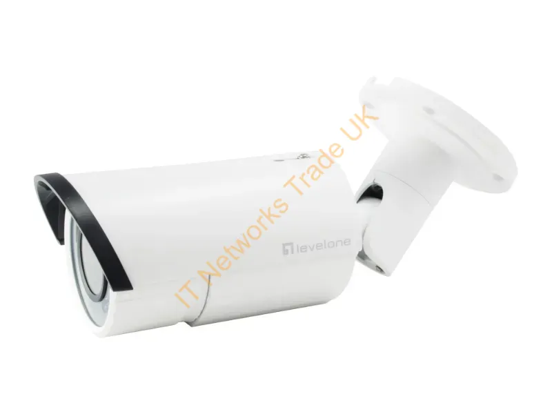 FCS-5060 - LevelOne GEMINI Zoom IP Network Camera, 2-Megapixel, two-way audio, 4X Optical Zoom, 802.3af PoE, Indoor/Outdoor