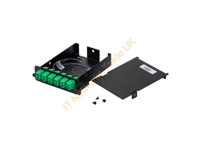 FCS9N-12-LAR - Panduit Fcs9N-12-Lar Fiber Optic Adapter Lc 1 Pc(S) Black