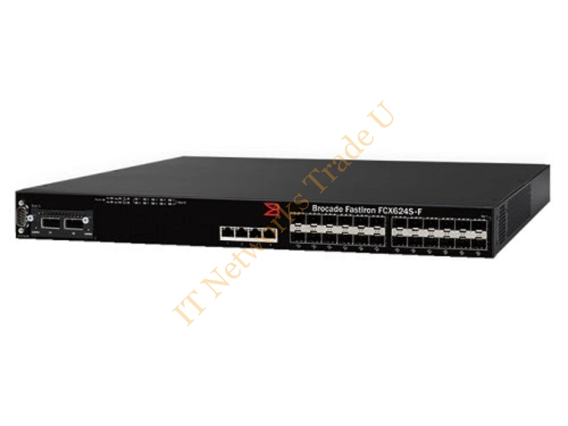 FCX624S-F-ADV Brocade FastIron CX 624 Network Switch