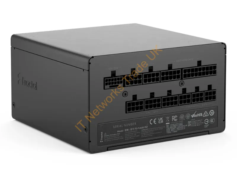FD-P-IA3G-750 - Fractal Design Ion 3 Gold 750W power supply unit 24-pin ATX ATX Black