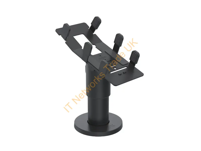 FDC201-D-MN-02 - Ergonomic Solutions Spacepole Payment Fdc201-D-Mn-02 Pos System Accessory Pos Mount Black Metal