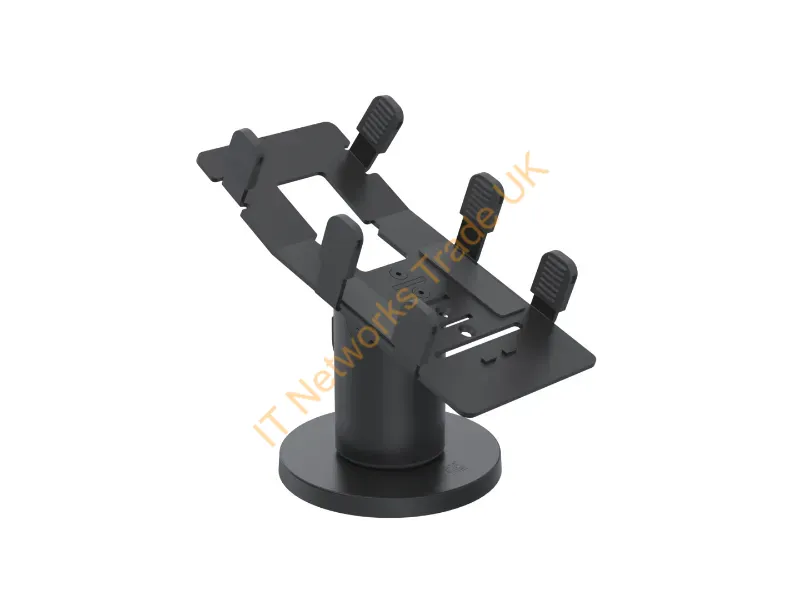 FDC201-LD-MN-02 - Ergonomic Solutions Spacepole Payment Fdc201-Ld-Mn-02 Pos System Accessory Pos Mount Black Metal