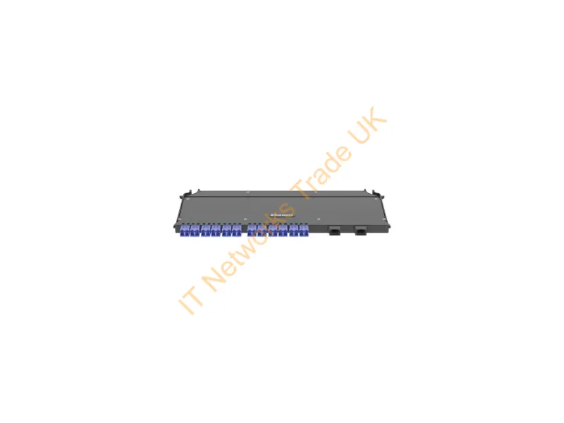 FDC9N-24-10ASRH - Panduit Fdc9N-24-10Asrh Fiber Optic Adapter Lc/Mpo 1 Pc(S) Black, Blue
