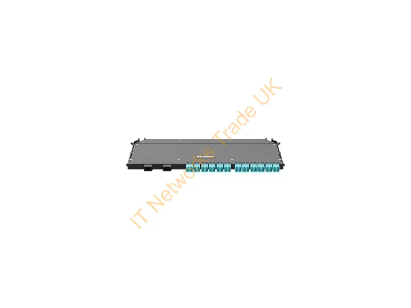 FDCSA-24-10ASLH - Panduit Fdcsa-24-10Aslh Fiber Optic Adapter Lc 1 Pc(S) Aqua Color, Black