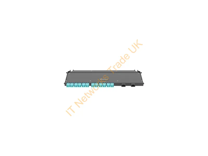 FDCZO-24-10URH - Panduit Fdczo-24-10Urh Fiber Optic Adapter Lc/Mpo 1 Pc(S) Black