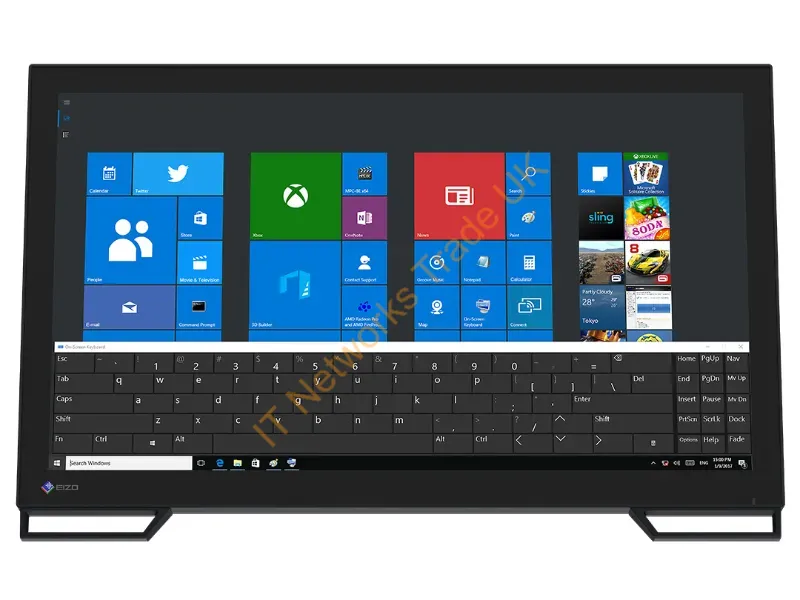 FDF2382WT-A-BK - Eizo Duravision Fdf2382Wt-A Computer Monitor 23" 1920 X 1080 Pixels Full Hd Led Touchscreen Tabletop Black