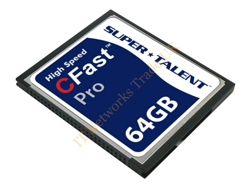 FDM064JMDF Super Talent 64GB CFast Pro Flash Memory Card