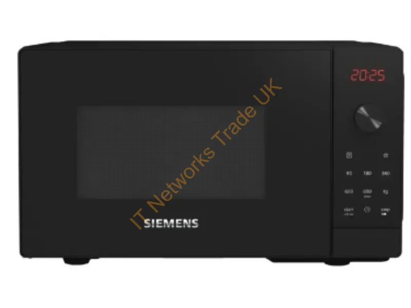 FF023LMB2 - Siemens iQ300 FF023LMB2 microwave Black Solo microwave Countertop 20 L 800 W