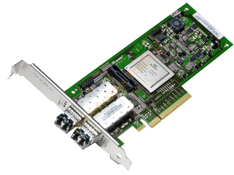 FF340 Dell 2-Port 4GB/s Fibre Channel PCI-Express Host Bus Adapter Fiber Channel Controller