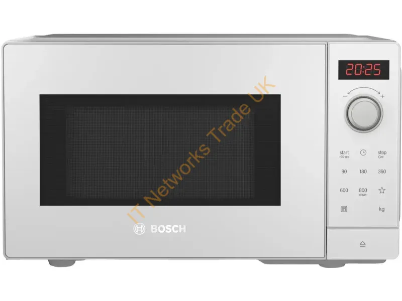 FFL023MW0 - Bosch Serie 2 FFL023MW0 microwave White Solo microwave Countertop 20 L 800 W