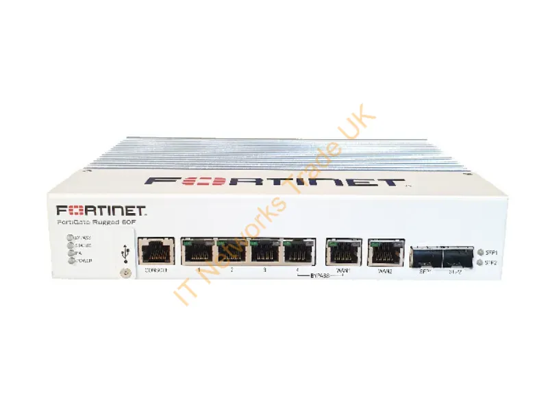 FGR-60F-3G4G-BDL-809-60 - Fortinet Fortigate Rugged 60F Hardware Firewall Desktop 6 Gbit/S