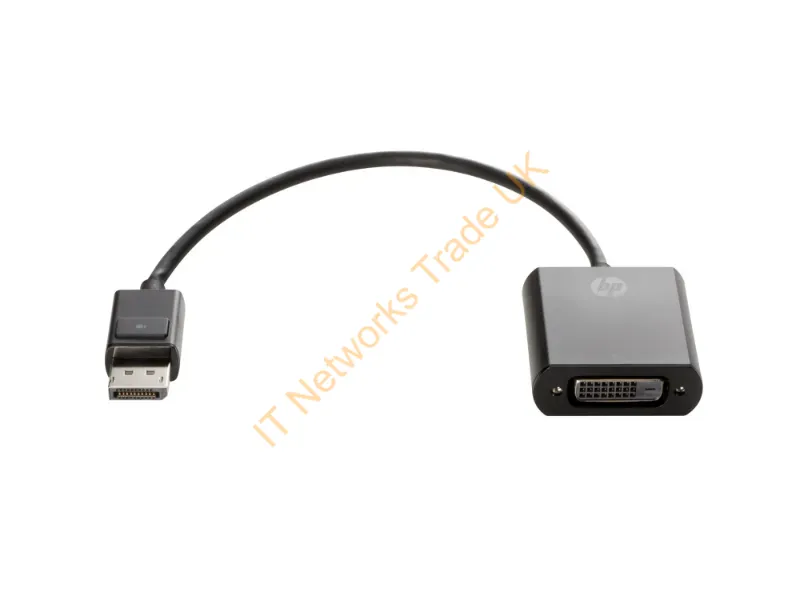 FH973AA HP DisplayPort to DVI Adapter Cable Connector