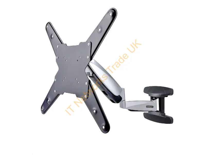 FHA-TV-WALL-MOUNT - Startech.Com Vesa Tv Wall Mount, Adjustable Full Motion Mount For 23"-55" Displays, Slim Wall Mount Tv Bracket Supports 66Lb (30Kg), Extendable/Tilting/Swivel Monitor Wall Mount