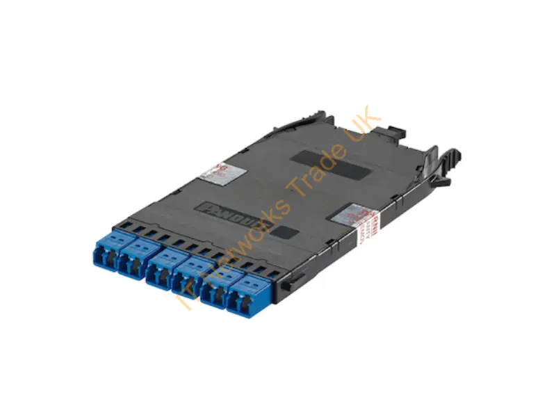 FHC9N-12-10AF - Panduit Fhc9N-12-10Af Fiber Optic Adapter Lc/Mpo 1 Pc(S) Black, Blue