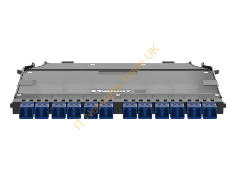 FHC9N-24F-10A - Panduit Fhc9N-24F-10A Fiber Optic Adapter Lc/Mpo Black, Blue