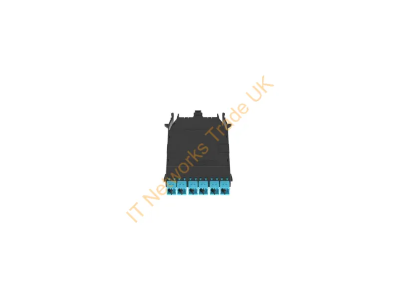 FHCSA-12-10U - Panduit Fhcsa-12-10U Fiber Optic Adapter Lc/Mpo 1 Pc(S) Aqua Color, Black