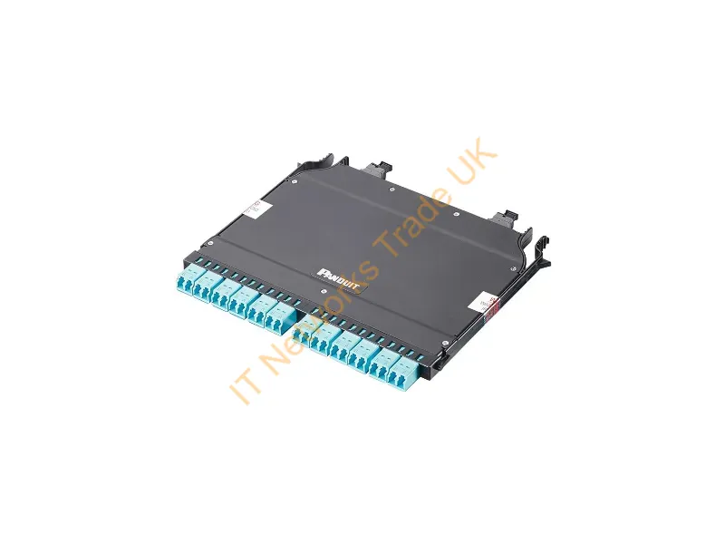 FHCXA-24-10U - Panduit Fhcxa-24-10U Fiber Optic Adapter Lc/Mpo 1 Pc(S) Black