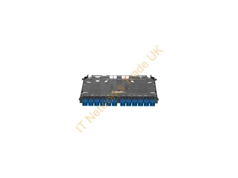 FHS9N-24-10P - Panduit Fhs9N-24-10P Fiber Optic Adapter Lc/Mpo 1 Pc(S) Black