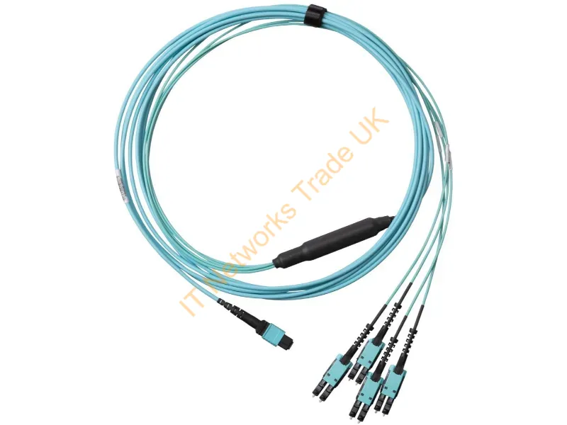 FHZ8PJLV016F030 - Panduit Fhz8Pjlv016F030 Infiniband/Fibre Optic Cable 359.8" (9.14 M) Panmpo 8X Lc Mmf Aqua Color