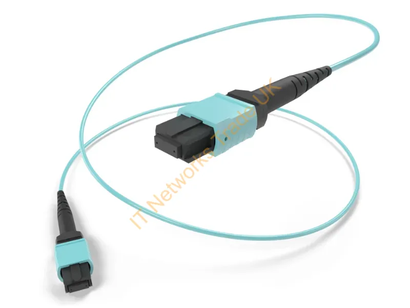 FJ5GMTP-FF-05M-X - Unc Group 5M Om3 Fiber Optic Cable Conec Mtp Female-Female Type B 10Gig
