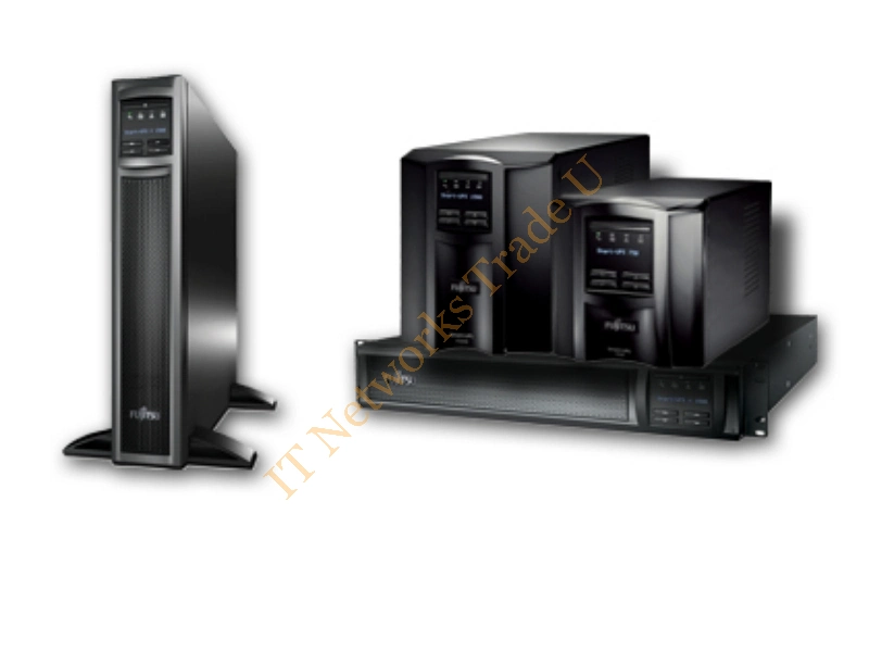 FJT750I - Fujitsu S26361-F4542-L75 Line-Interactive 750VA 6AC outlet(s) Tower Black uninterruptible power supply (UPS)