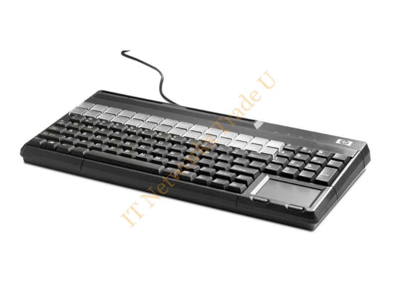 FK218AA#ABU - HP USB POS Keyboard with Magnetic Stripe Reader