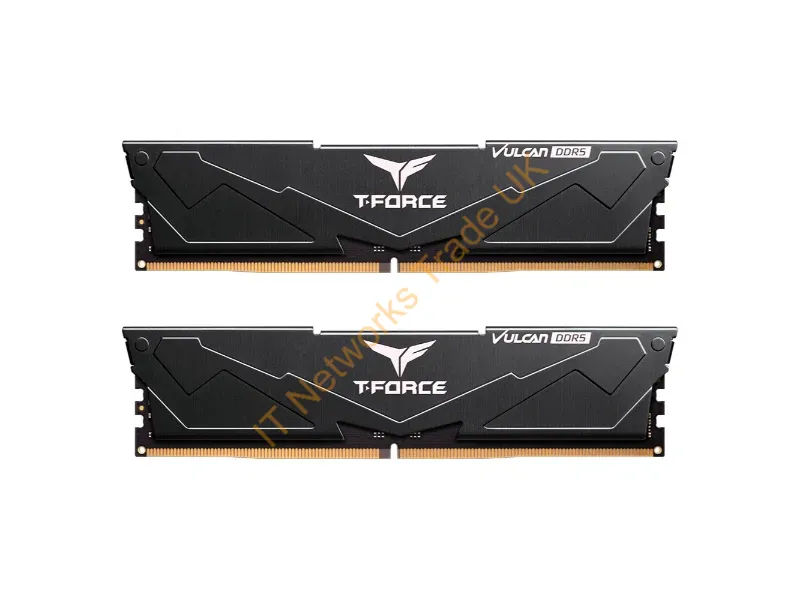FLBD532G6000HC30DC01 - DDR5 32GB KIT 2x16GB PC 6000 Team T-Force Vulcan FLBD532G6000HC30DC01 black